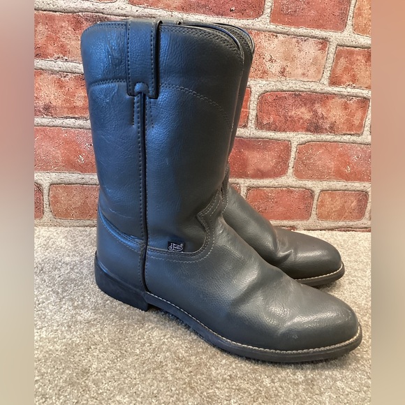Justin Boots Other - Justin Basics Men’s Classic Western Roper cowboy boots size 8.5